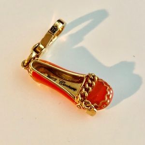 JUICY COUTURE ORANGE LOAFER CHARM